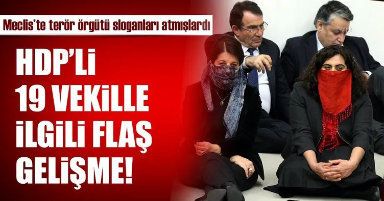 Son dakika haberi: HDP’li 19 vekil hakkında fezleke Adalet Bakanlığı’na gönderildi