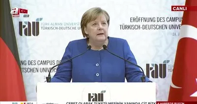 Almanya Başbakanı Merkel’den İstanbul’da önemli açıklamalar