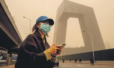 Kuzeydoğu Asya’yı kum fırtınası vurdu