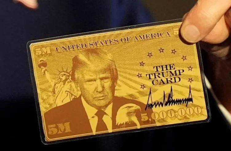 İşte Trump’ın ‘Altın Kart’ı! ABD Başkanı resmen açıkladı: 5 milyon dolara sizin olabilir!