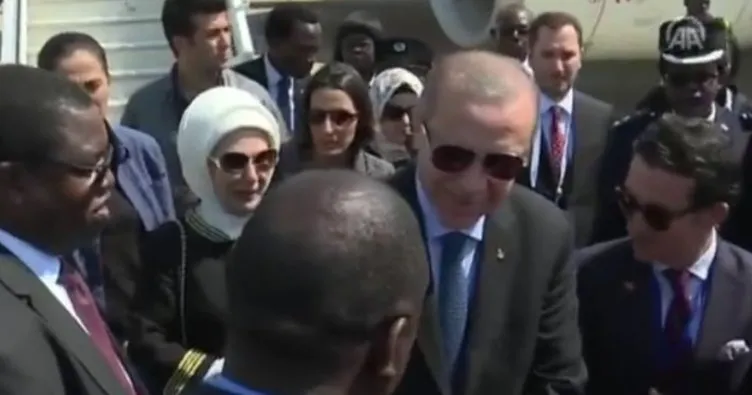 Başkan Erdoğan Zambiya’da resmi törenle karşılandı