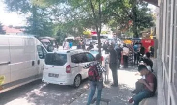 Hastane önünde silahlı çatışma