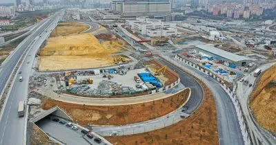 Ulaştırma ve Altyapı Bakanlığı, Başakşehir İkitelli Şehir Hastanesi’nin yollarının yapımına başladı
