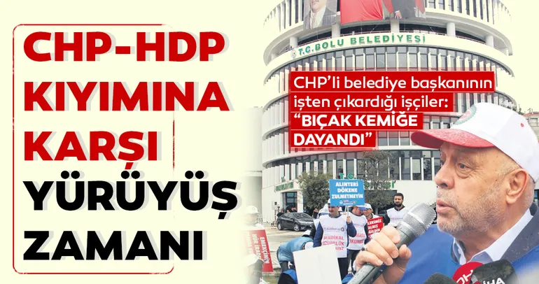 CHP-HDP kıyımına karşı yürüyüş zamanı