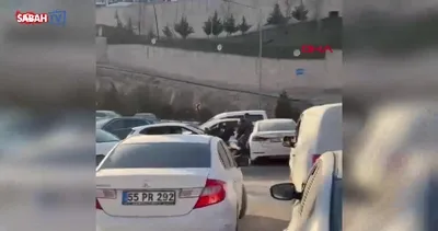 Mardin’de tekme tokat yol verme kavgası!