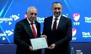 Türkiye Futbol Federasyonu, Türk Telekom ile teknoloji sponsorluğu anlaşması imzaladı