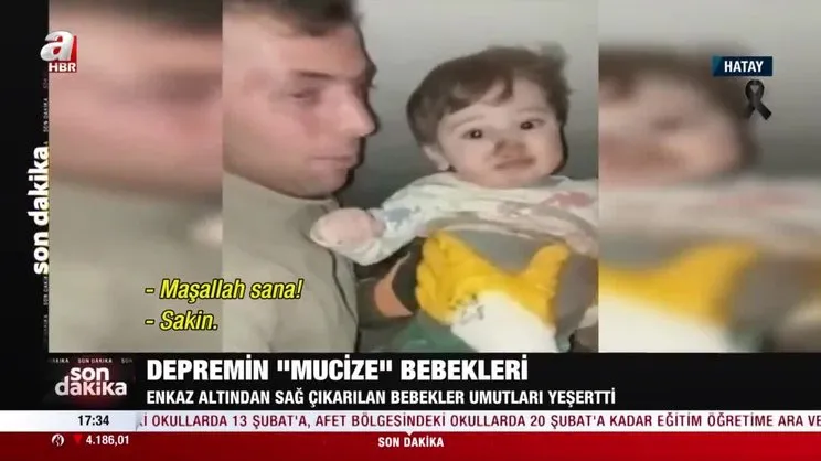 Enkaz altından sağ çıkarılan bebekler umutları yeşertti! İşte depremin 'mucize' bebekleri... | Video