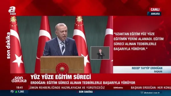 Son dakika: Kabine Toplantısı sona erdi! Başkan Erdoğan'dan öğrenci yurdu eleştirilerine yanıt: 1 milyonu geçti | Video