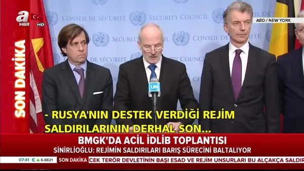 BM'de Türkiye'den dünyaya flaş 'Suriye İdlib' mesajı ''Türkiye savaş...