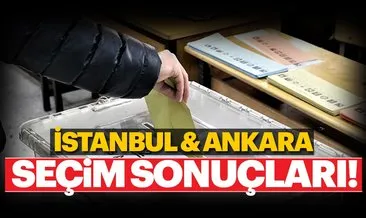SON DAKİKA | Seçim sonuçları belli oldu! İstanbul Ankara seçim sonuçları konusunda kritik gelişme...