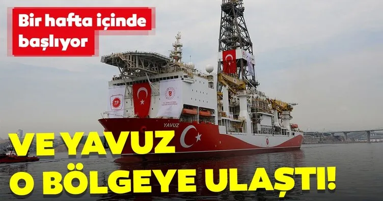 Türkiye’nin sondaj gemisi Yavuz, Karpaz açıklarına ulaştı