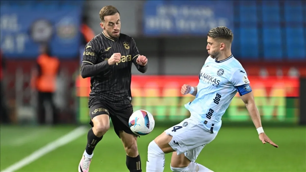 ADANA DEMİRSPOR TRABZONSPOR CANLI | Trabzonspor, Adana Demirspor deplasmanında! Fatih Tekke'nin 11'i belli oldu...