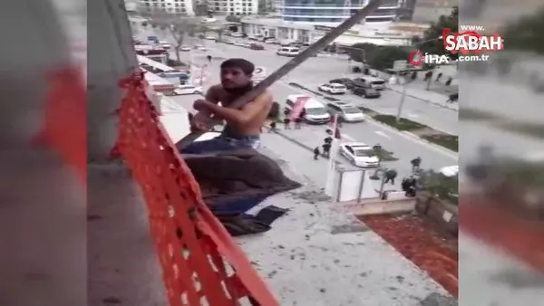 Suriyeli inşaat işçisinden seyyar satıcıyı hayatta tutan hamle!