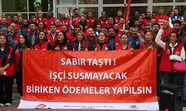 Sabrımız taştı hakkımız ödensin