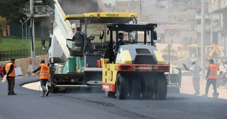 Turizm Yolu’nda asfalt çalışması