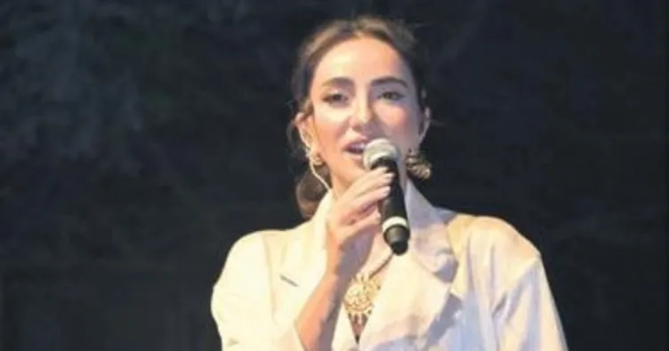 Kaymak festivalinde sahne aldı