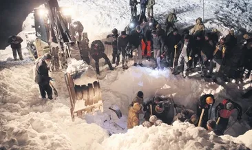 Van’da çığ felaketi 5 ölü