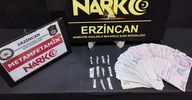 Erzincan’da uyuşturucu operasyonu