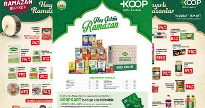 TARIM KREDİ RAMAZAN AYINA ÖZEL BROŞÜR YAYINDA! Tarım Kredi’de Ramazan ayına özel hangi ürünler satışta?