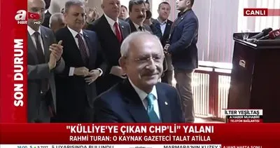 Rahmi Turan, ’Beştepe’ye giden CHP’li’ iddiasının kaynağını açıkladı