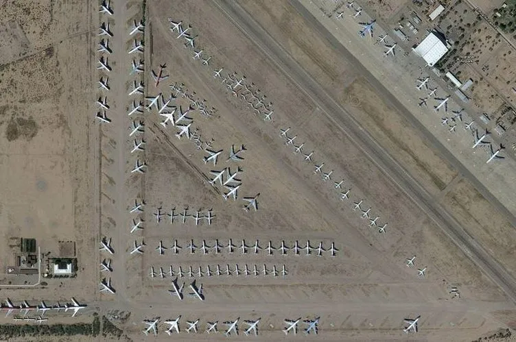 Dünyanın en büyük uçak mezarlığı