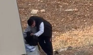 Adana’da tartıştığı kadını çantayla darbetti! #adana