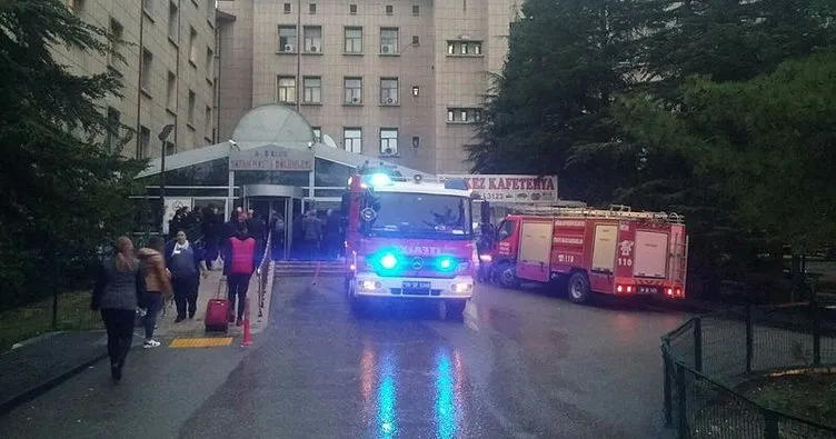 Ankara Eğitim ve Araştırma Hastanesinde yangın