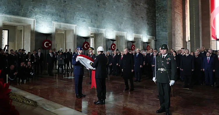 Türkiye Cumhuriyeti 103 yaşında... Başkan Recep Tayyip Erdoğan ve devlet erkanı Anıtkabir’i ziyaret etti