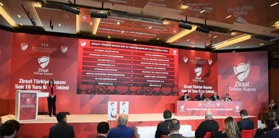 Ziraat Türkiye Kupası son 16 turu programı açıklandı
