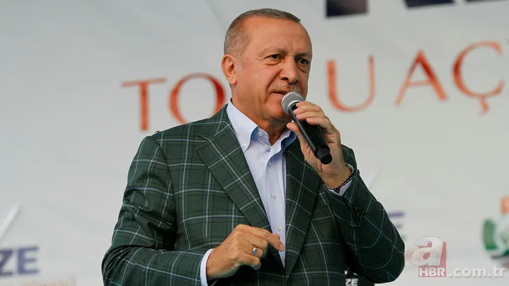 Başkan Erdoğan'dan net mesaj: Kapıya koyarız