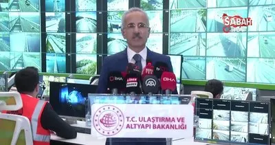 Ulaştırma ve Altyapı Bakanı Uraloğlu, bayram tatili öncesi alınan tedbirleri ve çalışmaları anlattı | Video