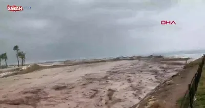 Mersin’de sağanak: Dereler taştı!