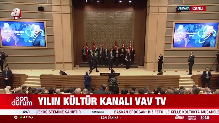 Yılın Kültür-Sanat kanalı VAV TV | Video