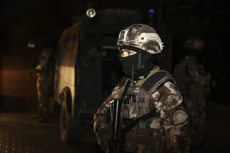 Adana’da 2 bin 500 polisle uyuşturucu operasyonu