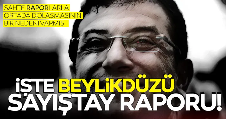 İmamoğlu cambaza bak demiş! İşte Beylikdüzü Sayıştay raporu!