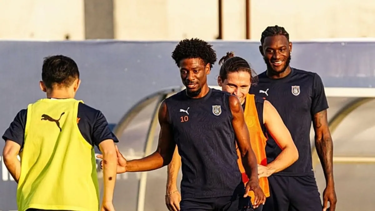 Başakşehir FK, Beşiktaş maçı hazırlıklarını sürdürdü Başakşehir FK, Beşiktaş maçı hazırlıklarını sürdürdü