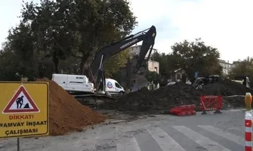 İSKİ'nin alt yapı çalışması sırasında doğalgaz borusu delindi #istanbul