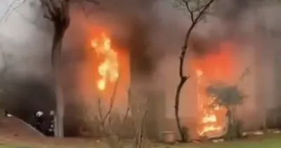 Camide yangın: 4 yavru kediyi itfaiye kurtardı #gaziantep