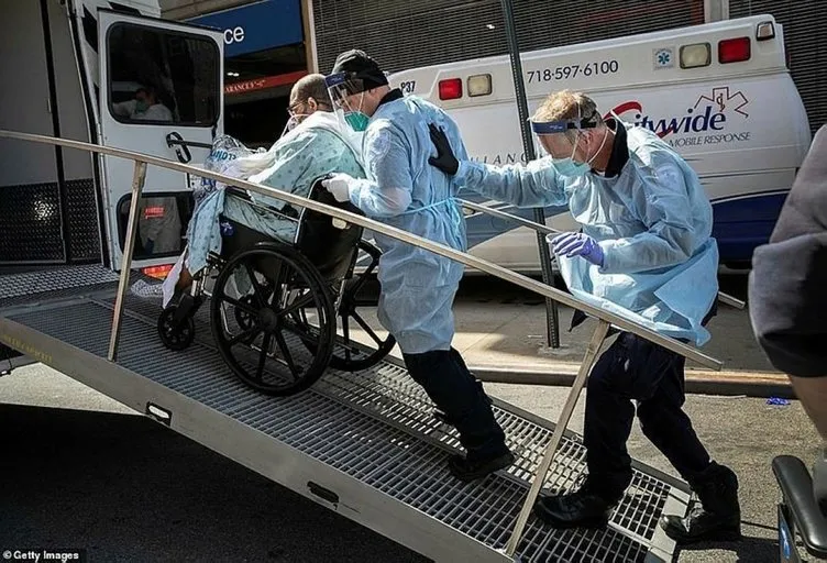 ABD,11 Eylül'den beri ilk defa bu kadar çaresiz! New York'ta morglar doldu taştı!