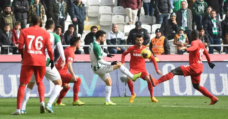 Konyaspor: 0 - Gaziantep FK: 0 Maç sonucu