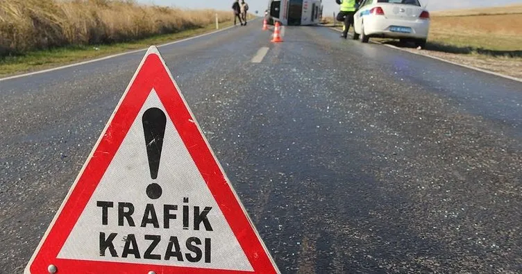 Diyarbakır’da feci kaza! Otomobil şarampole devrildi