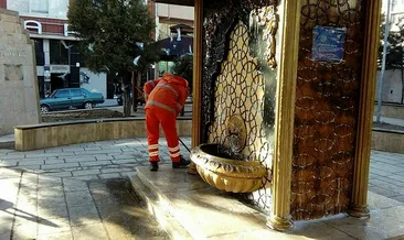 Bilecik’te çeşme ve şadırvan temizliği