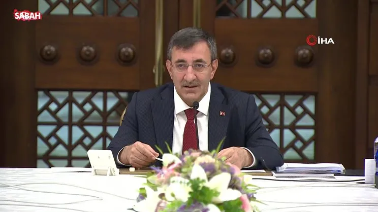 Cumhurbaşkanı Yardımcısı Cevdet Yılmaz'dan