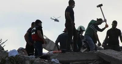 İzmir depreminde kurtarma çalışmaları sürüyor