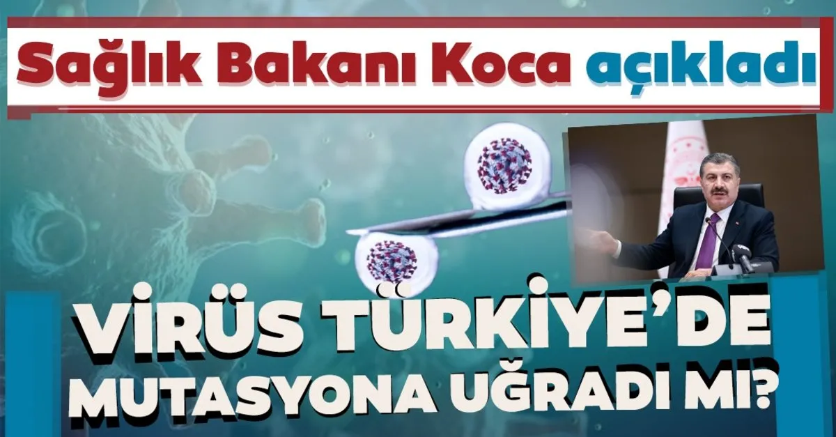 Saglik Bakani Fahrettin Koca En Cok Merak Edilen Konuyu Son Dakika Duyurdu Turkiye De Mutasyon Son Dakika Haberler