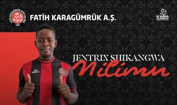 Fatih Karagümrük, Jentrix Shikangwa Milimu’yu transfer etti