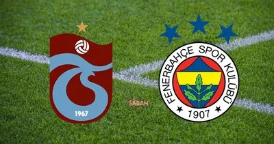 Trabzonspor-Fenerbahçe maçı hangi kanalda? Süper Lig Trabzonspor-Fenerbahçe maçı saat kaçta, ne zaman başlayacak?