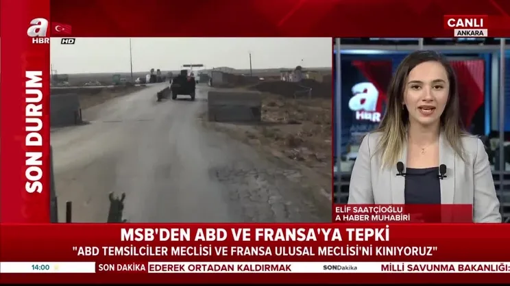 MSB'den ABD ve Fransa'ya tepki