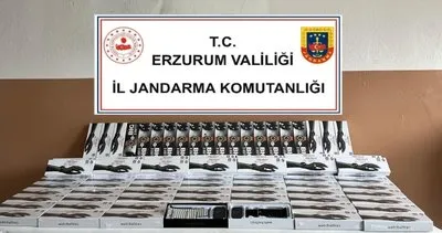 Erzurum'da kaçakçılık operasyonunda 1 kişi gözaltına alındı #erzurum