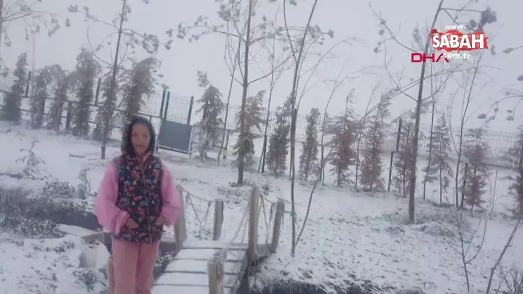 Rize'de Haziran ayında kar yağışı sürprizi